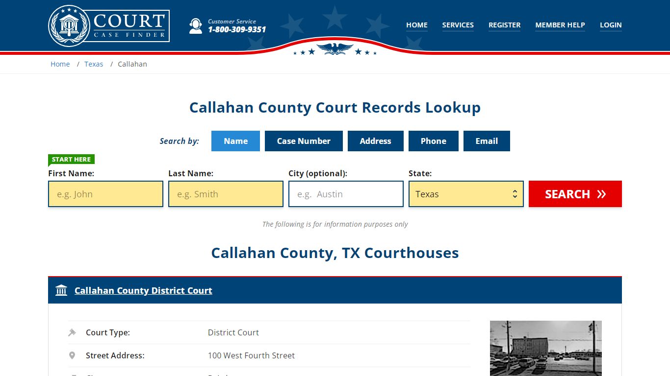 Callahan County Court Records | TX Case Lookup